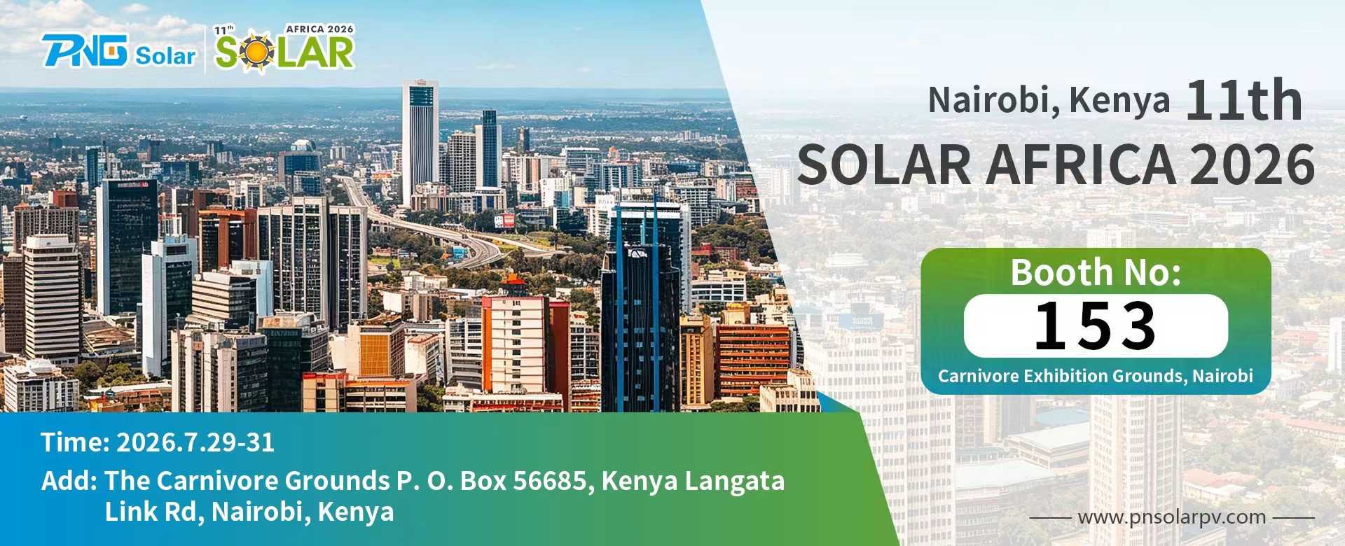 Nairobi, Kenya 11th SOLAR AFRICA 2026